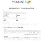 Anagrafe condoniale elenco intestatari