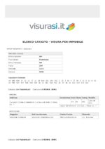 Elenco intestatari Anagrafe condominiale